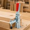 Vertical Toggle Clamp with Rubber Pressure Tip Adjustable