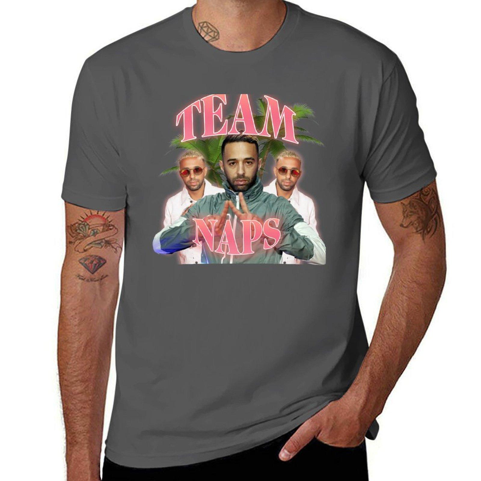 

TEAM NAPS T-Shirt cheap stuff anime figures Funny t-shirts mens clothing 4XL