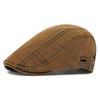 Autumn Cotton Cap Men's Beret British Vintage Forward Cap Peaked Cap