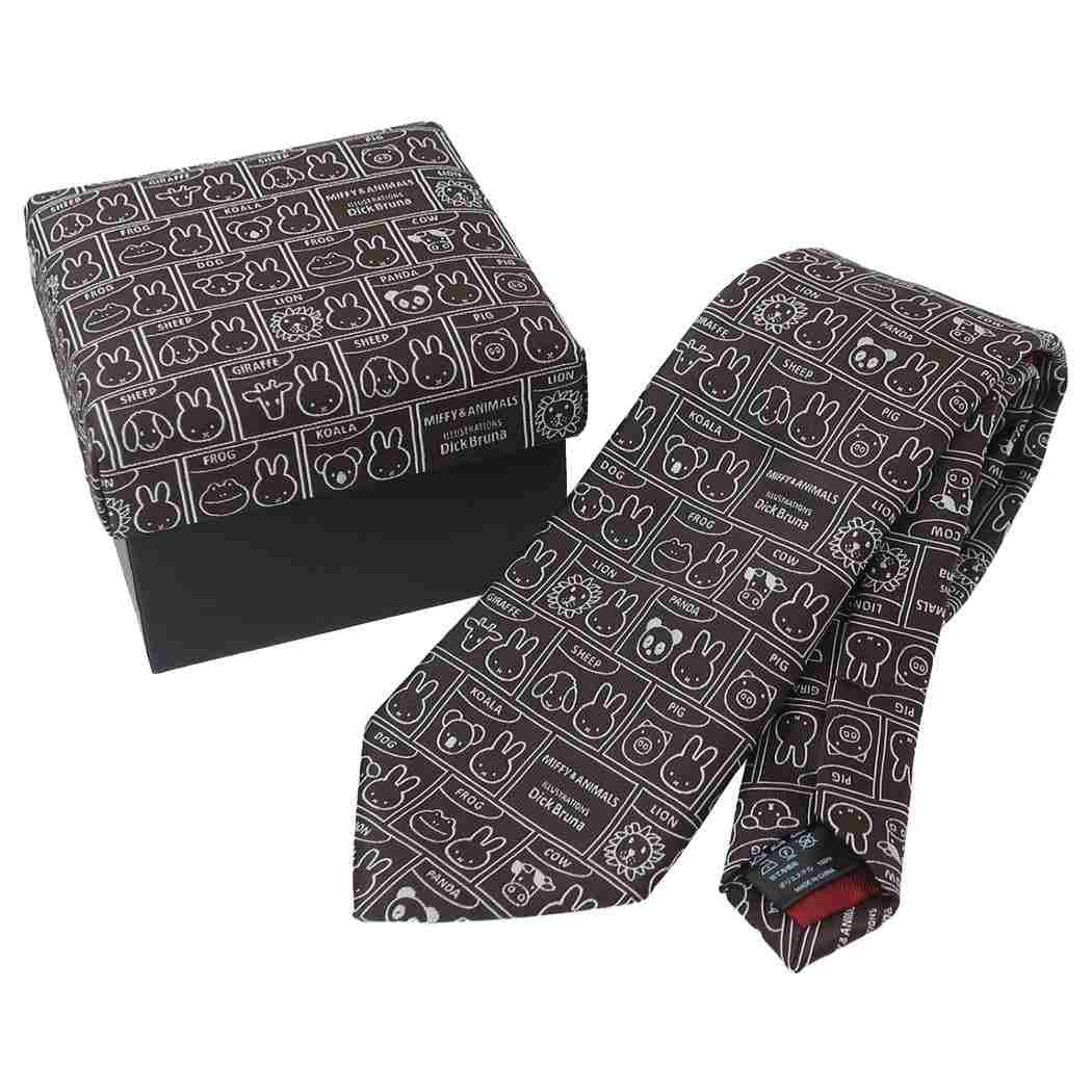 

Галстук «Миффи и животные»
