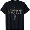 Native Indian American Day Pride Indigenous Native American T-Shirt Pure Cotton Casual Vintage Graphic T Shirts Camiseta