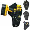 Portable Heavy Duty Drill Driver Holster Cordless Electrician Tool Bag Bit Holder Belt Pouch Waist Cordless Drill Storage Pocket