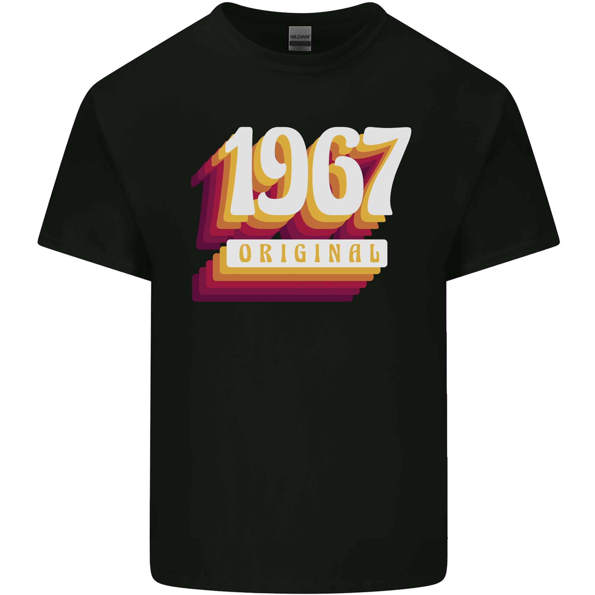 Retro 59th Birthday Original 1967 Unisexs Light Cotton TShirt S