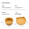 Silicone Baby Tableware Set: Feeding Bowl, Fork, Spoon & Food-Grade Dinner Plate
