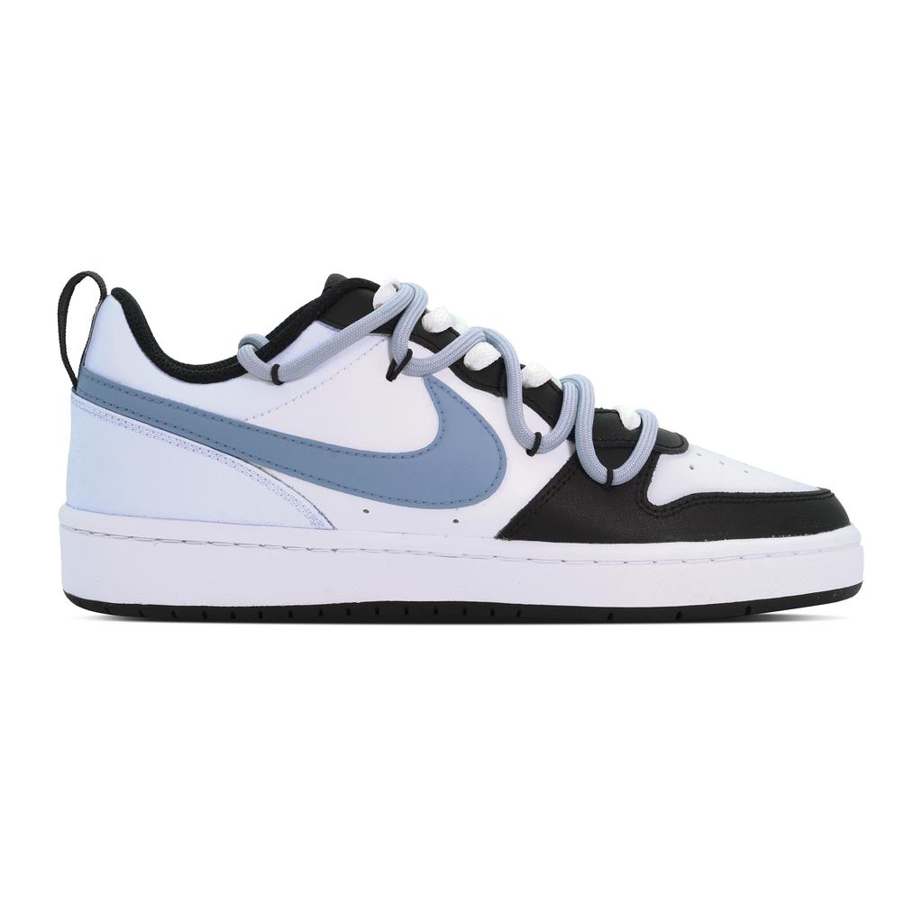 Nike Court Borough DEER Summer Dreamweaver Low Top Skateboard Shoes GS White Blue BQ5448-115(Team84-)