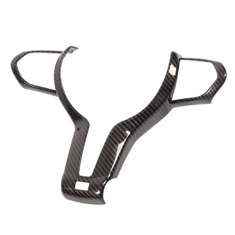 Steering Wheel Trim Carbon Fiber Color ABS Replacement for BMW M2 M3 M4 M5 X5M F