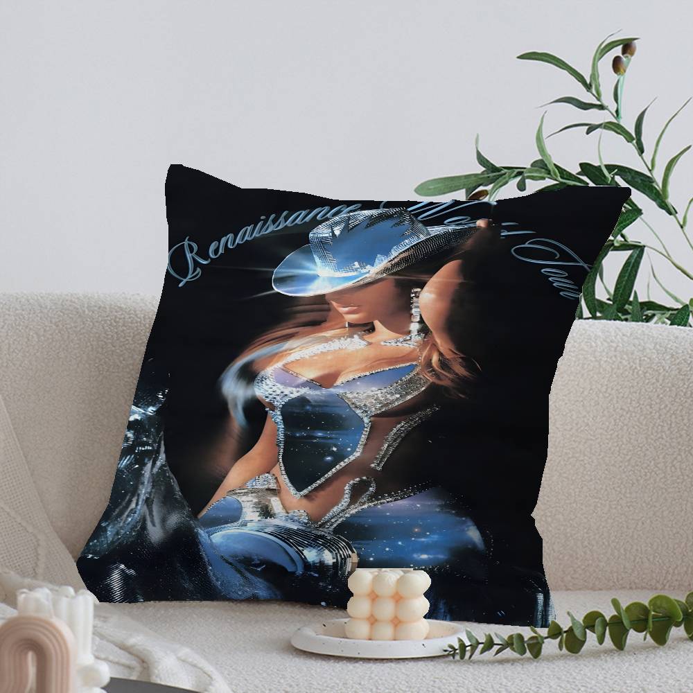 B-Beyonce Cowboy Carter Singer Maple Design Cushion Cover Happy Autumn Harvest decor Holiday Decorati Pillow Cover
