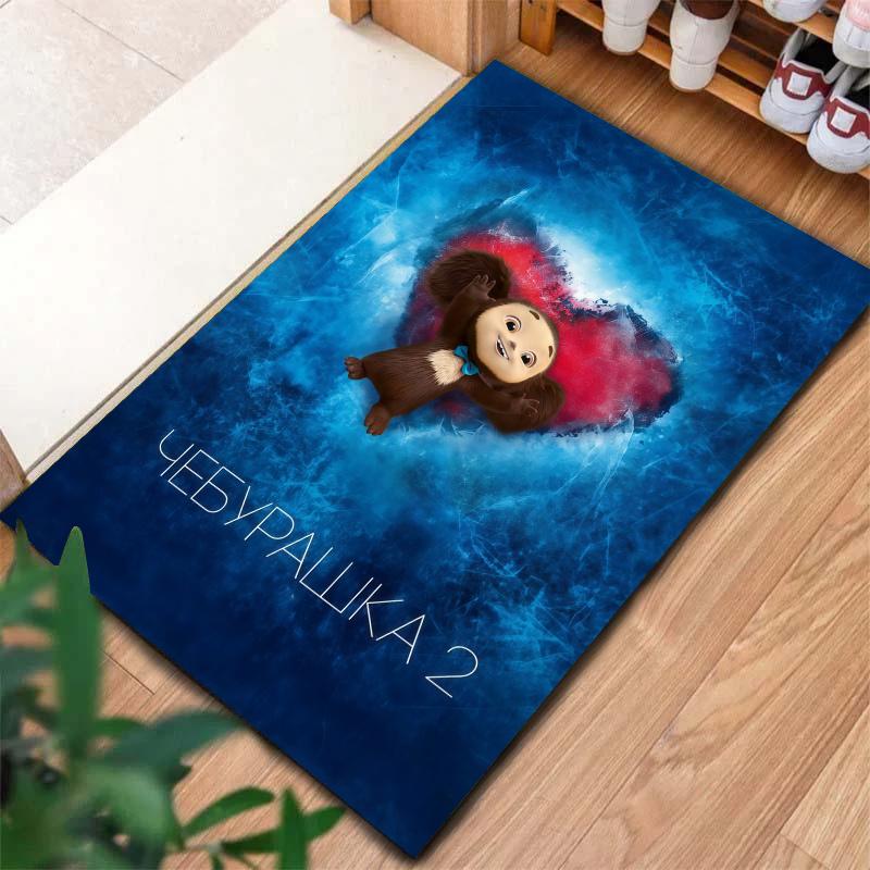 Cheburashka Carpet Rug for Living Room Bedroom Home Sofa Decoration,Kids play Nonslip Floor Mat