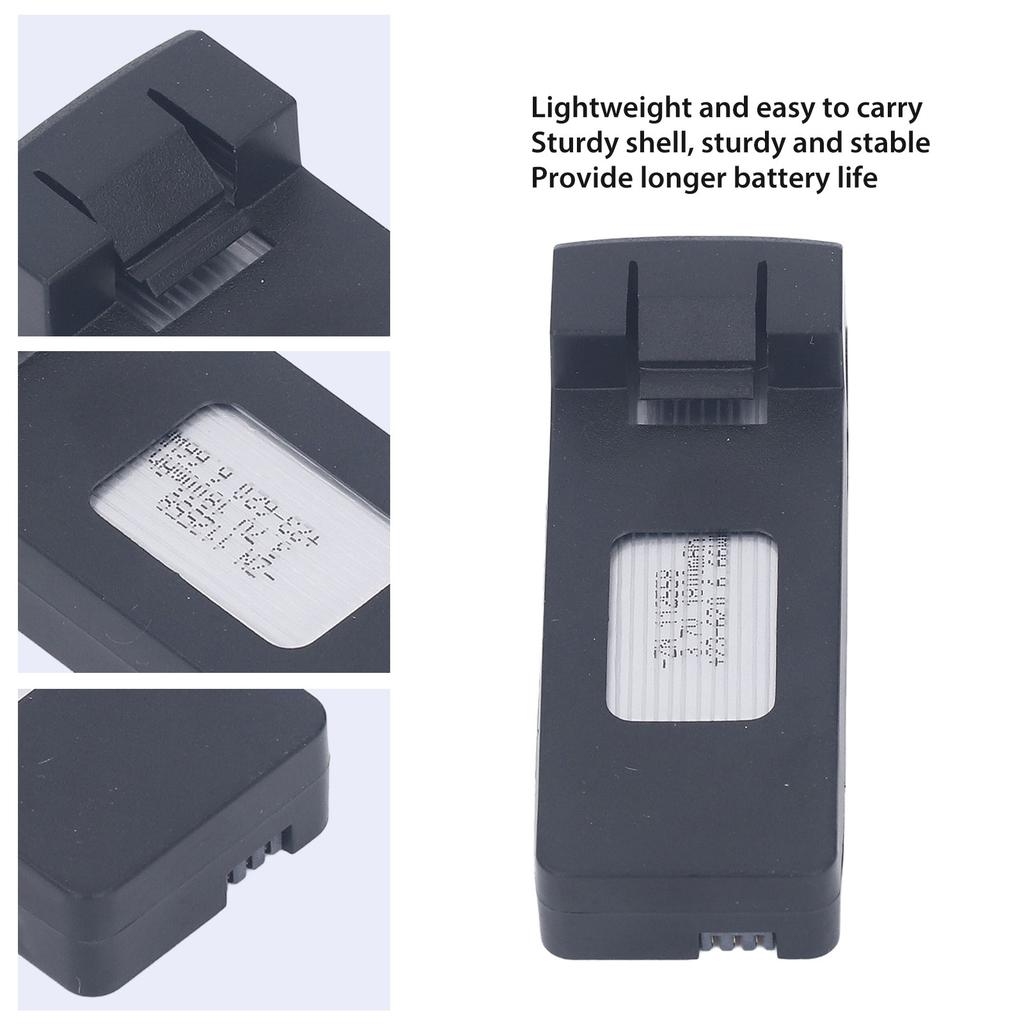 Batteria al Litio per Drone RC 3.7V 1800mAh Batteria di Ricambio per Drone per F196 S150 S118 H2 D8