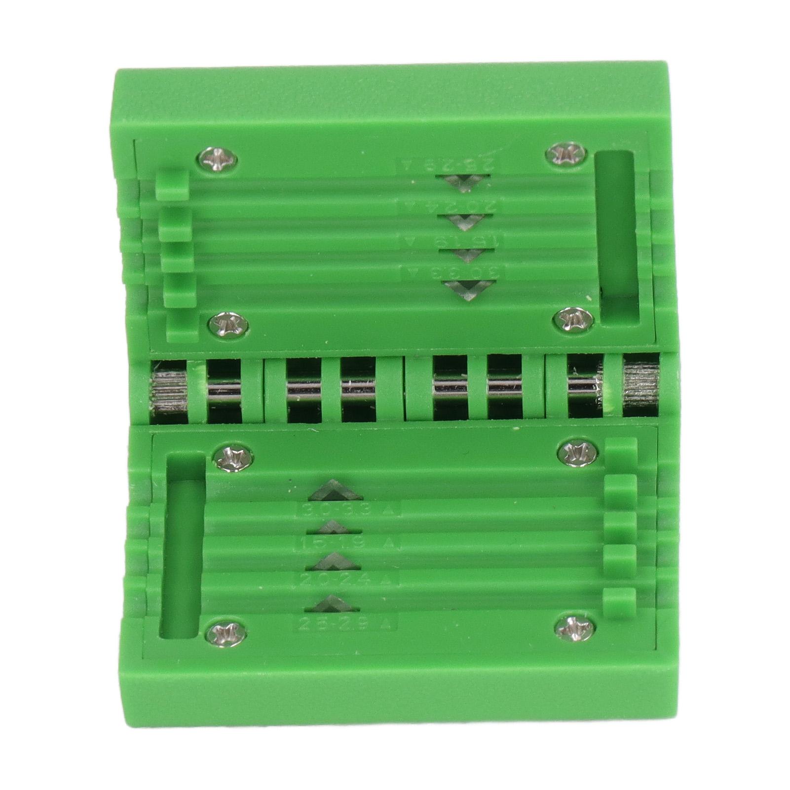 

Инструмент для зачистки кабельных трубок от 1,5 до 3,3 мм, быстрая чистая резка, портативный продольный нож для резки кабельных трубок, зеленый