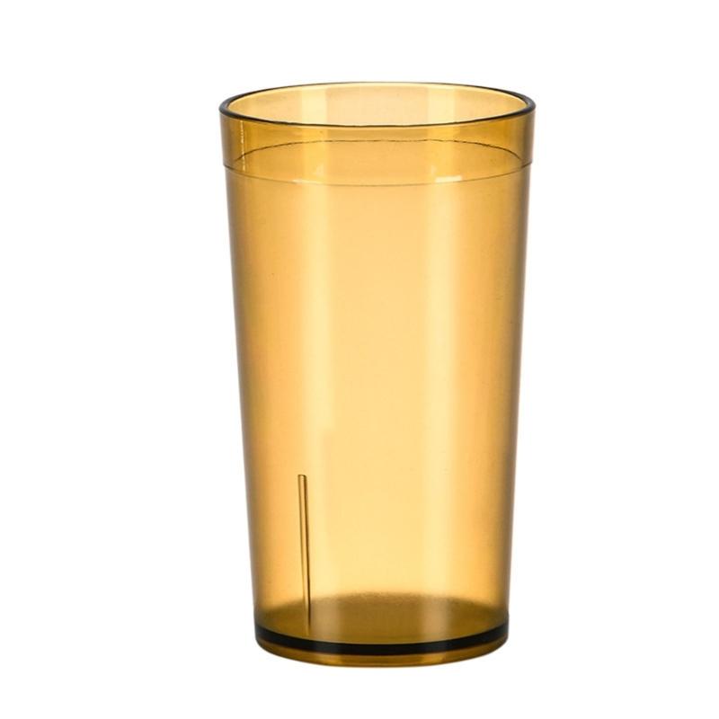 Set of 10 Plastic Tumblers Set Water Cups Stackable Designs Everyday Use Water Glasses PVC Texture for Daily Party Use