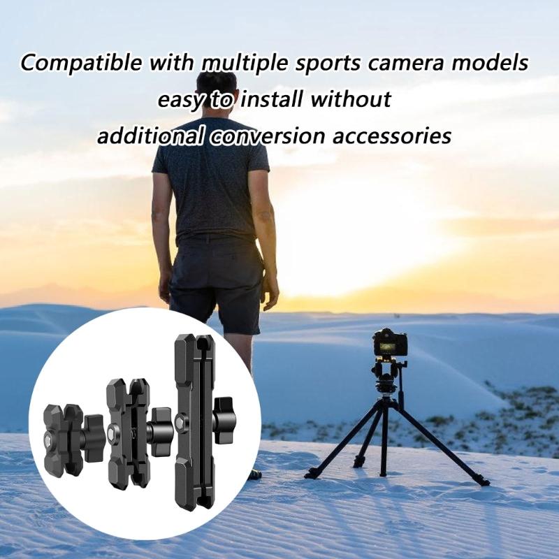 Weatherproof Quick Release Aluminum Camera Mounting Arm With 25mm Ball Joint Shockproof Structure For Outdoor Filming