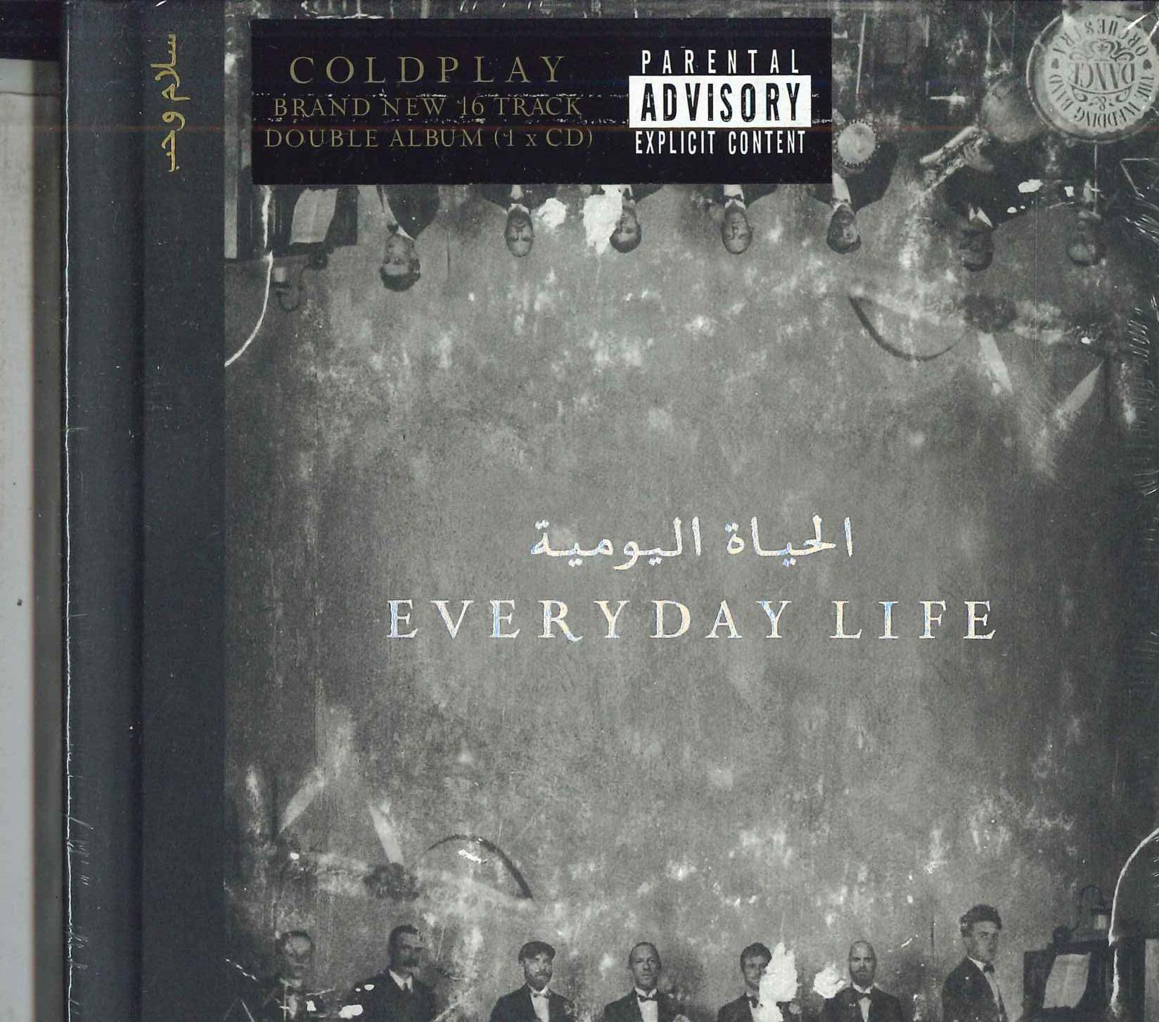 

CD COLDPLAY - Everyday Life 0190295337834 Parlophone 2019 США и Европа Рок Б/У