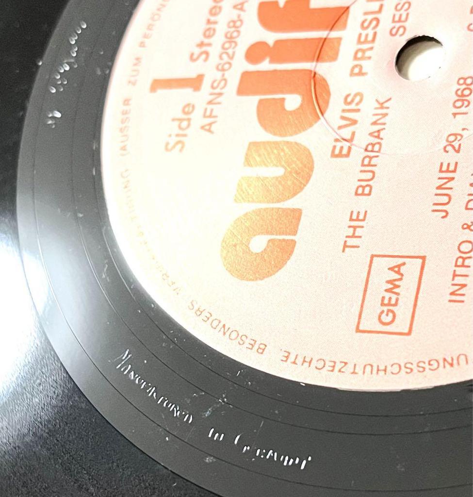 [USED] Rare bonus 2LP Elvis Presley/Burbank Sessions Vol.2