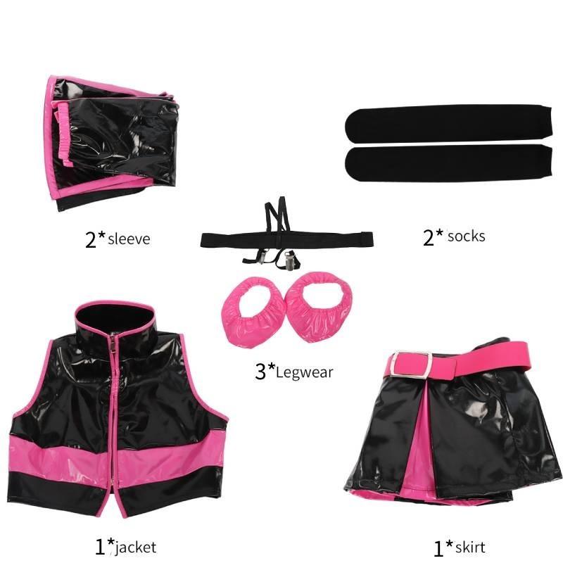 25 Dimensional Seduction Cosplay Costume Skirt Anime Role Play Girls Outfit