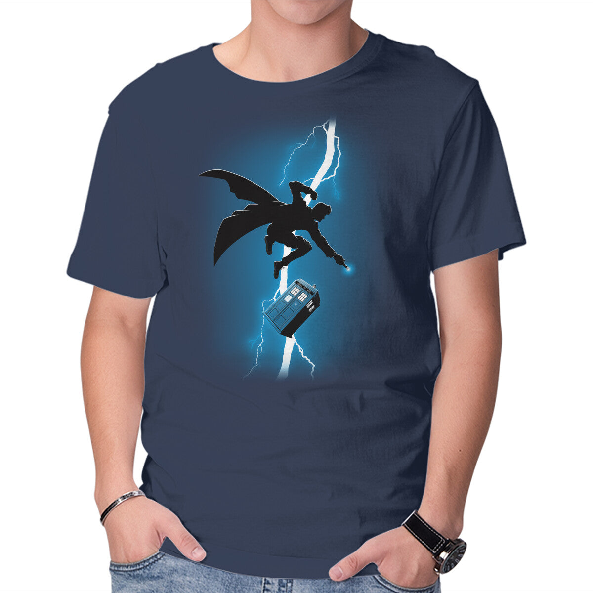 Unisex Crew Neck T-Shirt The Doctor s Return Graphic Short Sleeve Casual Tee XL