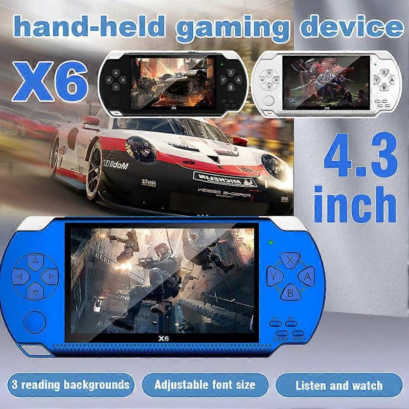 32 Bit 43 PSP Portable Handheld Game Console Player Camera W/ 10000 Games