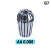 Er20 Er Spring Collet Chuck 0.005Mm Accuracy 0.008Mm For Cnc Milling Tool Holder Engraving Machine Spindle