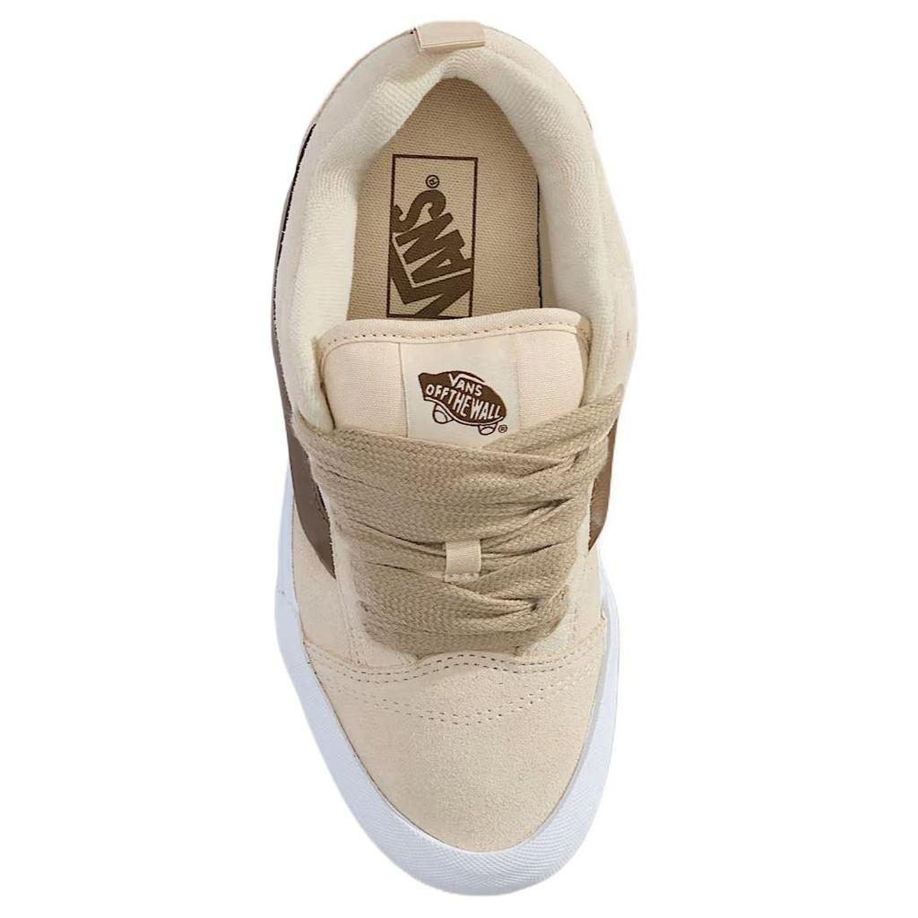 Vans Knu Skool Classic Trend Retro Low Top Skate Shoes Unisex Sneakers Beige Brown VN000D6ZCHW