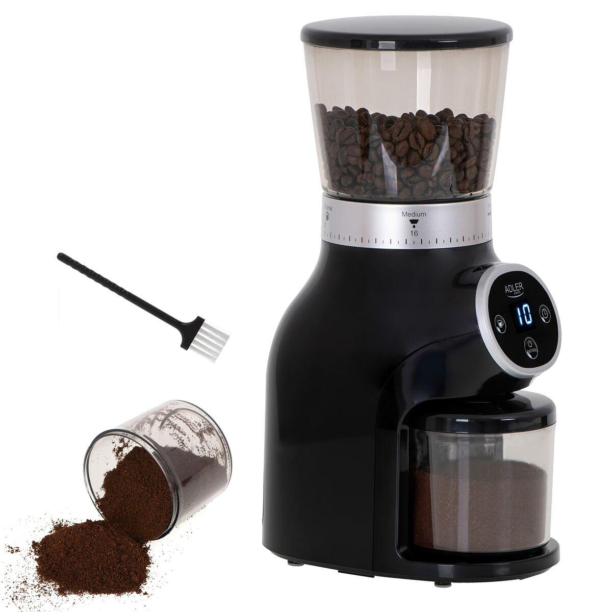 Adler Schwarz Ad 4450 Manuelle Kaffeemühle 300 G 1 Stück Großes Fassungsvermögen, Tragbar - Bild 3