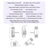 Brass Water Flow Sensor Hall Effect Flow Meter Liquid Flow Rate Sensor Brass Flow Switch Digital Monitoring Detector