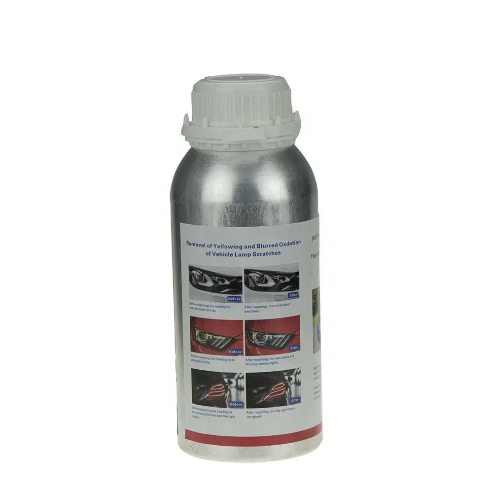 800ml Headlights Liquid Polymer Headlight Chemical Polish Repair Fluid Refurbishment Scratch Repair Polishing Headlights Kit