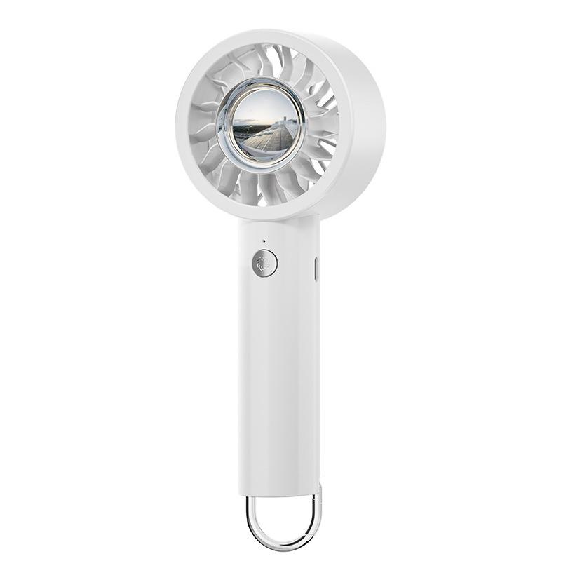 

USB Charging Aromatherapy Handheld Fan with Lamp, Mosquito Repellent, Hanging Buckle, Long Battery Life - Portable Outdoor Use. 70*44.5*165 MM