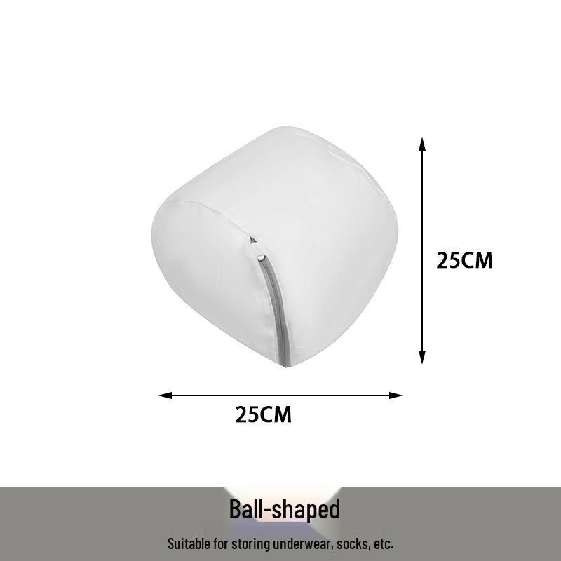 Spot Gray Coarse & Fine Mesh Laundry Bag - Anti-Deformation, Machine Washable Care Bag