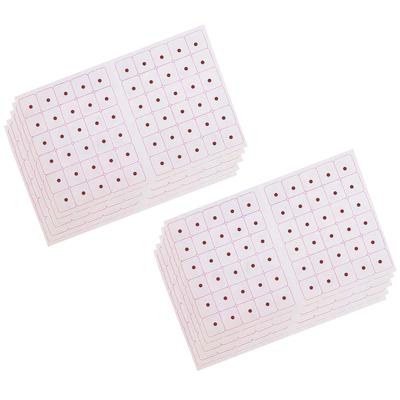 VAMA Fashions 3mm Maroon Small Round Self Adhesive Bindi Sticker Reusable Sindoor Kumkum Skin Friendly Non Toxic Forehead Dots Set of 180 Bindis for