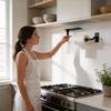 Modern Stainless Steel Kitchen Roll Holder With Multifunction Shelf For Home Use