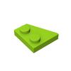 20PCS MOC compatibili assemblano particelle 24307 piastra one cuneo 2x2 blocchi di costruzione destra giocattoli di ricambio educa