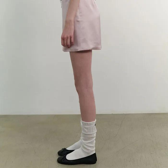 Sheeer Gauze Long Socks (L241MSC010)