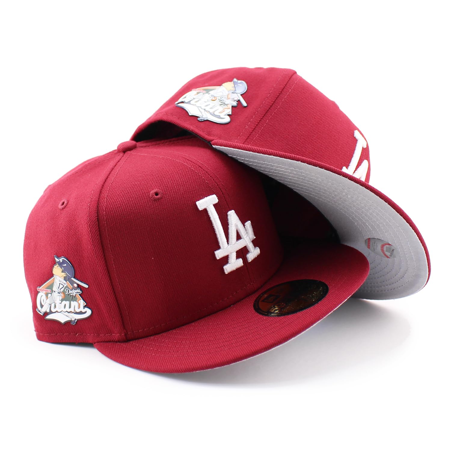 

Shohei Ohtani model New Era 59FIFTY Los Angeles Dodgers MLB SHOHEI OHTANI BATTING FITTED CAP LOS ANGELES DODGERS hat 5950 LA Shohei Ohtani Cardinal
