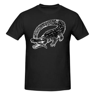 Vicious Crocodile Graphic Sketch T-shirt