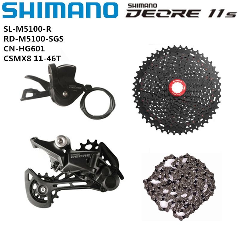 Deore M5100 Mountain Bike Deore Groupset New SHIMANO Deore M5100