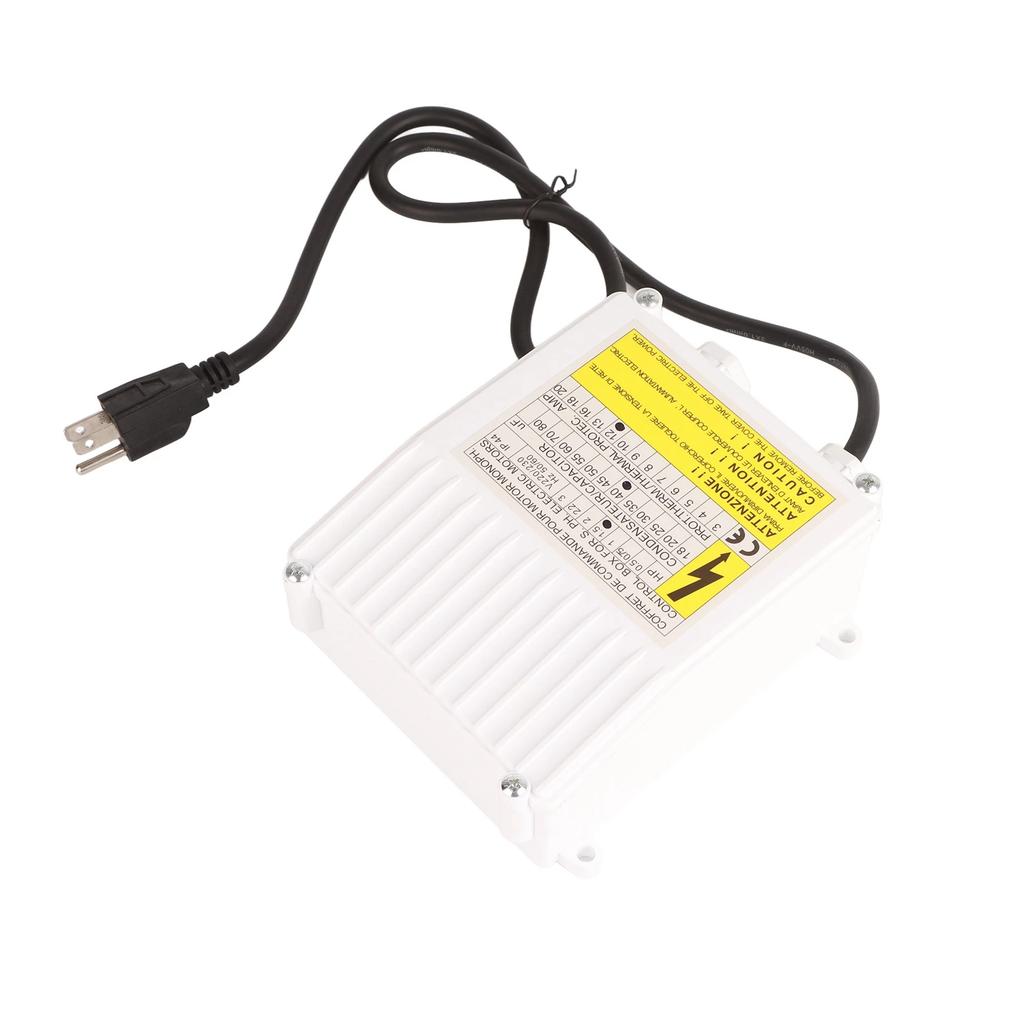 Pump Control Box Bulit In Thermal Protection Circuit Breaker Controller for Deep Well Submersible Household Suction Pumps