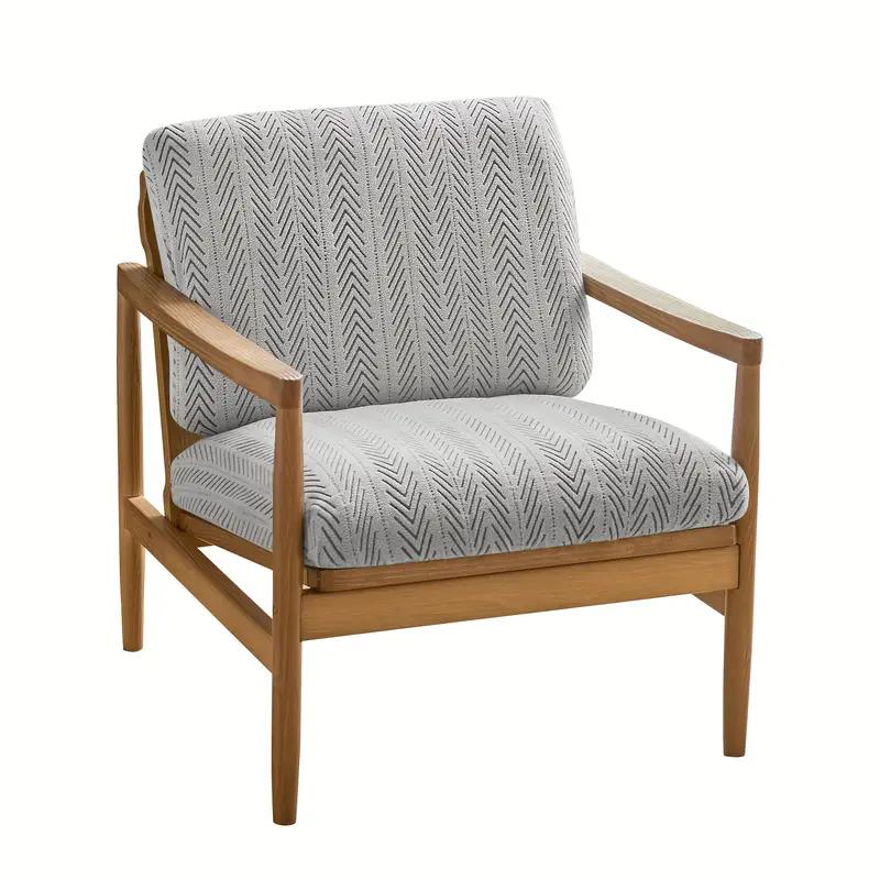 

2Pcs/Set Jacquard Chair Seat Cover Anti-Dirty Elastic Armchair Cushion Cover Non-Slip Dust-Proof Protector For Living Room El