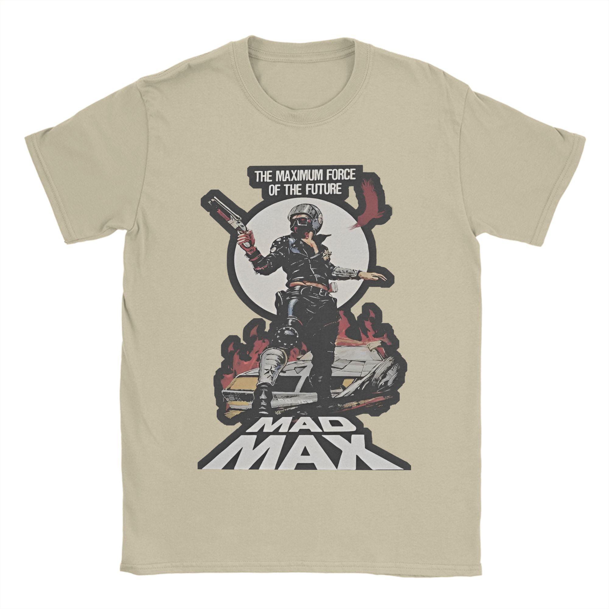 

Vintage Mad Max Rockatansky George Miller Vintage T Shirt Men s 100%Cotton Short Sleeve Round Neck Summer Top Tee L