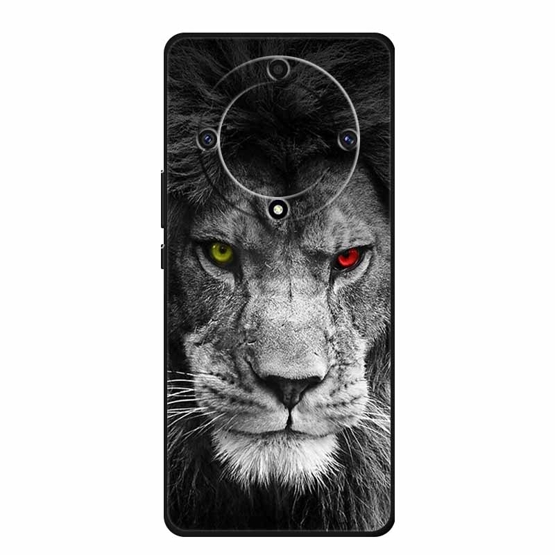 For Honor X9a 5G Cover RMO-NX1 HonorX9a Soft TPU Silicone Painted Cat Phone Case for Huawei Honor X9A Coque Bumper X 9A X9 A Bag