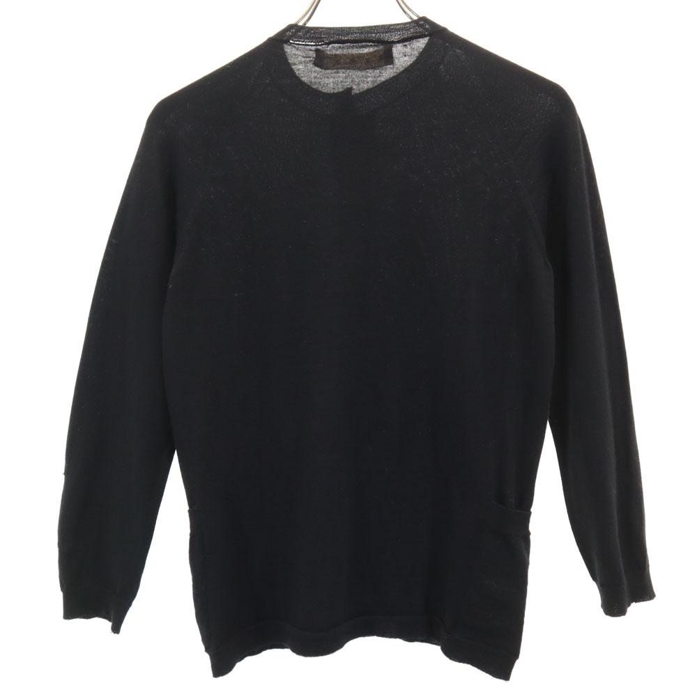 MARNI Made in Spain Long sleeve knit cardigan 36 black Women Used