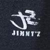 JIMMY'Z 90s Old USA Made Long Sleeve One Point Mock Neck T-shirt M Black Men's Used