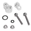 Rear AC Air Conditioning Block Off Kit Aluminium Alloy Replacement for 1500 2500 2014 2019