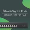 Managed Switch - Zyxel - XS1930-10 - 8 RJ-45-Ports - 2 SFP+-Module - 200 Gbit/s