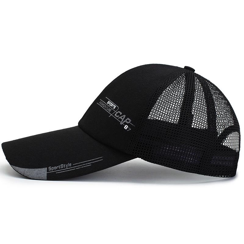 Summer Hat Men's Quick-drying Net Cap Baseball Cap Sunscreen Sunshade Sun Hat Outdoor Fishing Cap Breathable Cap Women