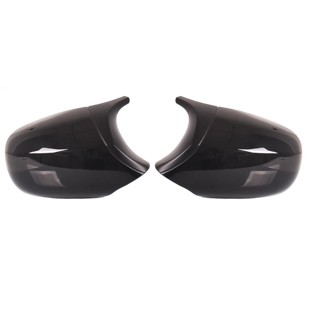 Car Styling Black Carbon Fiber for BMW E81 E82 E87 E88 Pre-LCI E90 E91 E92 E93 LCI M3 Style Rearview Mirror Cover Caps
