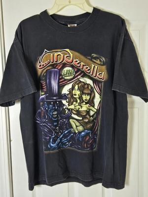 Vintage 90er Cinderella Live Band Tour Geschenk Für Fans S bis 5XL T-Shirt LI1714 Unisex T-Shirt