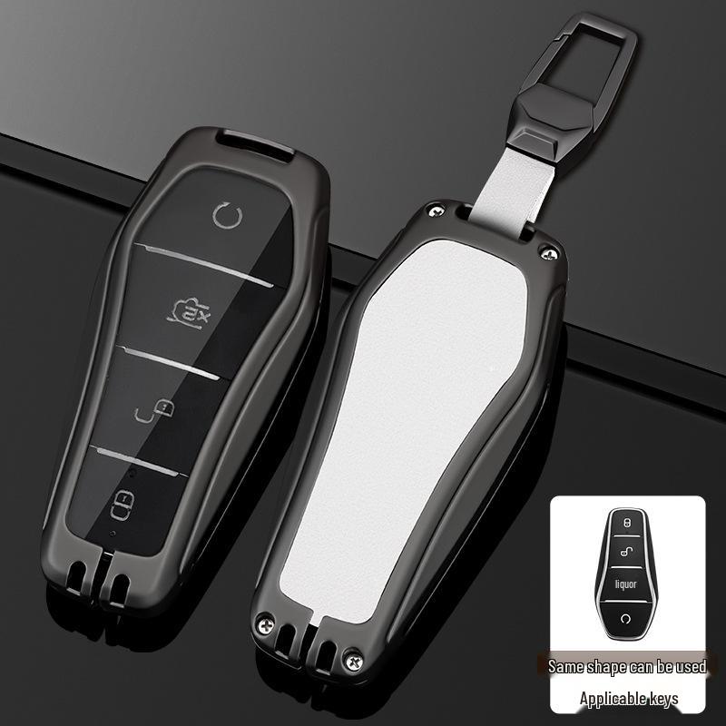 BYD Key Case: Compatible with Song QinPLUS/dmi, Dolphin E2, Tang Han EV, E3, Destroyer 05 - Full Coverage Shell
