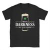 Hallo Dunkelheit, mein alter Freund Irisches Bier St T-Shirt Unisex Lässig Baumwolle T-Shirt Rundhals Kurzarm T-Shirt Geschenk Kleidung