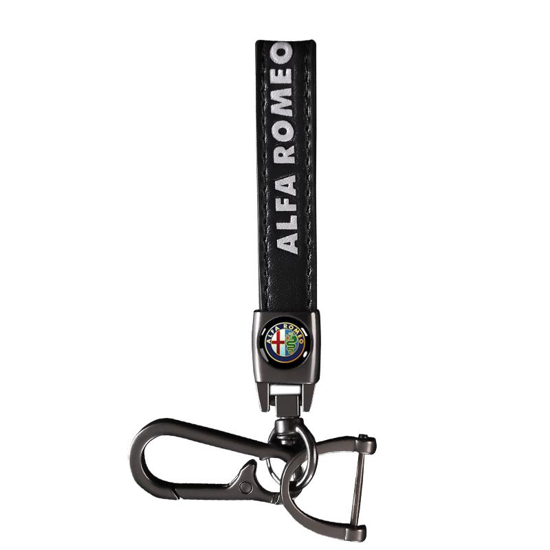 

Car Stickers For Alfa Romeo Car Emblem Keychain Multi-Function Key Ring Accessories For Alfa Romeo Giulia Stelvio Giulietta 156