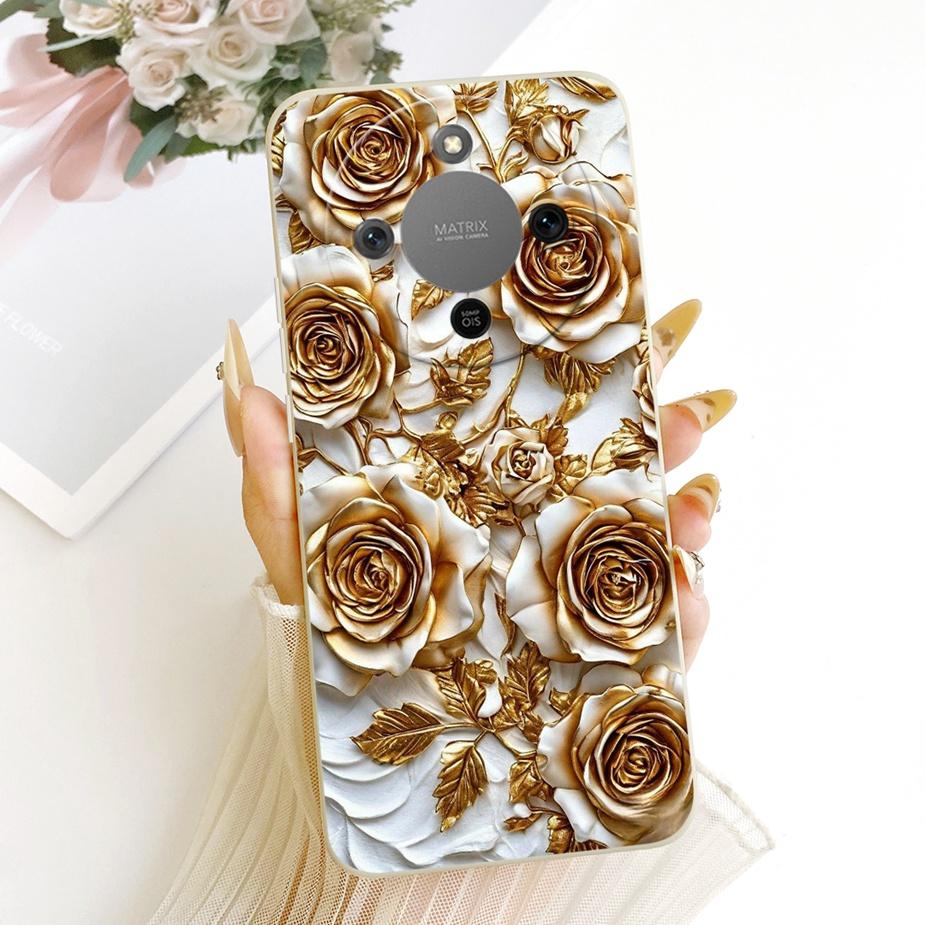 For Honor X9d Case Magic8 Lite Cute Fashion Cartoon Cover Soft TPU Phone Case For Honor Magic 8 Lite X 70 HonorX9d HonorX70 Bags